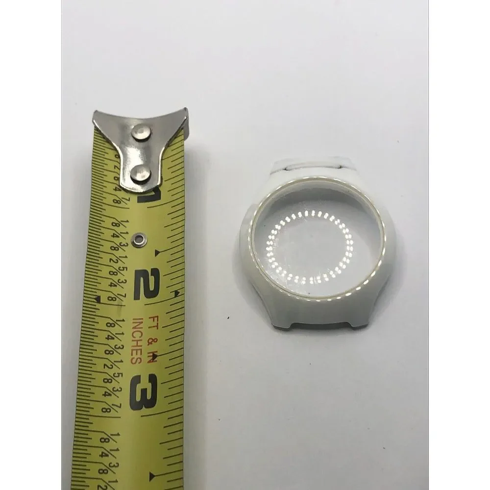 Michael Kors Watch Parts Case Only White Ceramic No Crystal 38mm GY390